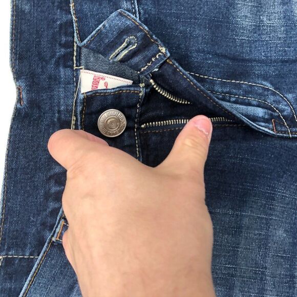 Brand New Vintage True Religion Embroidered Jeans Size 36 JOEY Blue - Picture 15 of 15